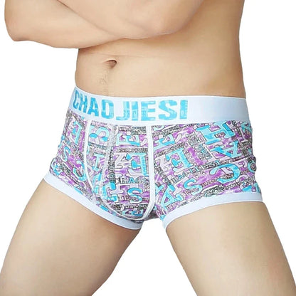 Men's Underwear, Men's Trendy Men's Underwear, Cotton Summer Thin Breathable Underwear, Boxer Briefs, Loose Shorts