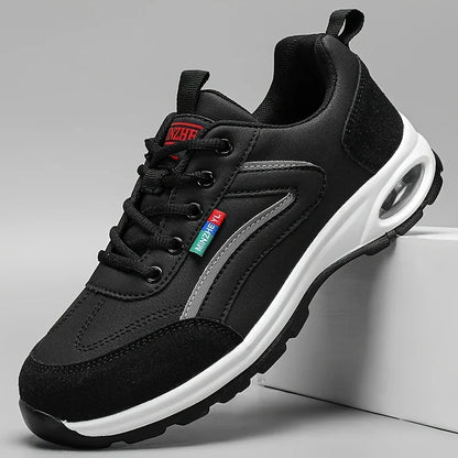 Men's Trendy Sports Shoes Lightweight Breathable Modern Non Slip Shoes Suede Detailing Outdoor Stylish Daily Wear Men Sneakers
