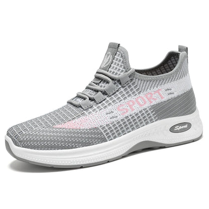 New Spring Fabric Shoes for Women Anti Slip Soft Soled Flat Shoes Casual Sports Shoes Comfortable Women's