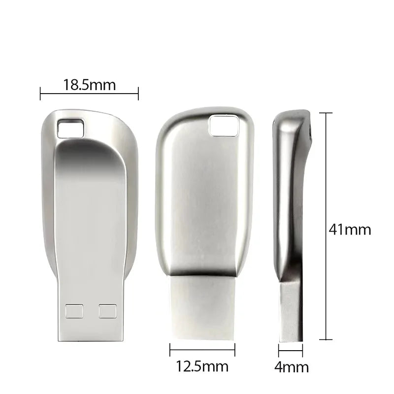 Metal Rod Drive USB Flash Drive 3.0 Pendrive 128GB 64GB Free Stick Pen 32GB High Speed 3.0 Pen Drive 16GB 8GB U Disk
