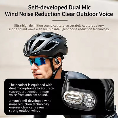 Wireless Bluetooth 5.3 Earbuds LED Display Sports Earhook Headphones Deep Bass HiFi Stereo Noise Cancelling Runing Earphones