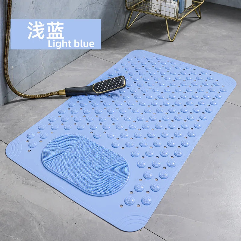 Household Bathroom Non-slip Toilet Floor Mat Toilet Anti-drop Mat Bathtub Massage Mat