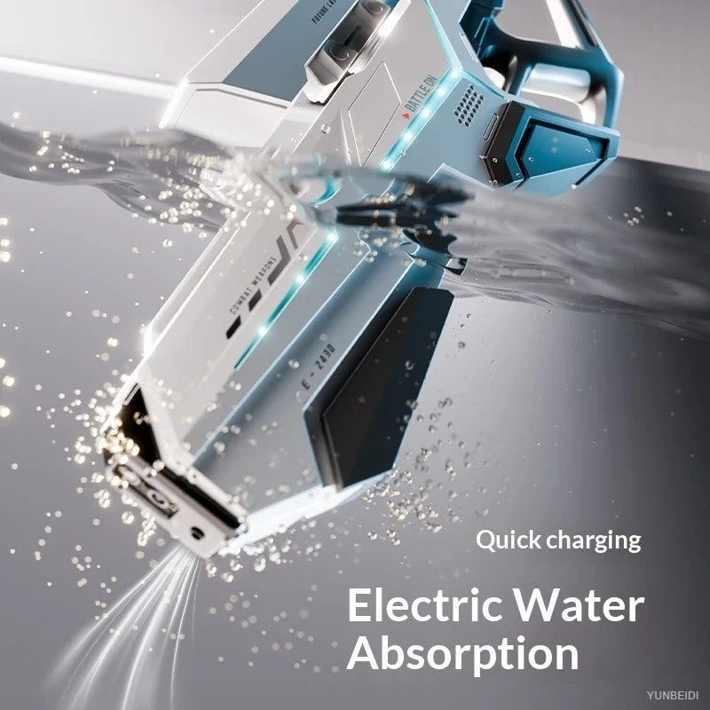 Electric Water Gun Automatic Storage Water Gun Large-capacity Continuous Spray Summer Outdoor Toy Water Gun Children's Gift