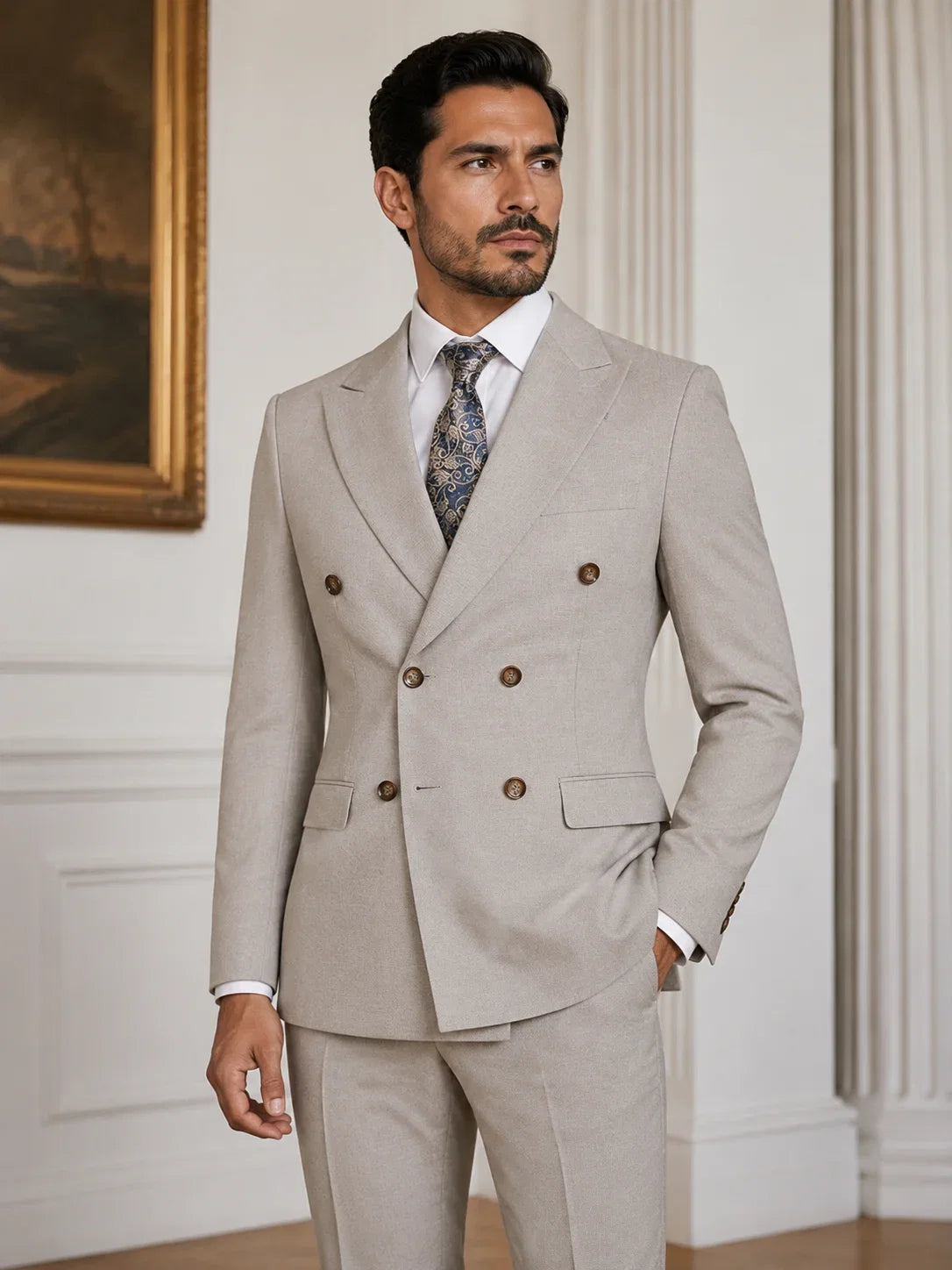 ST Cassy High Quality Elegant Man Suit 2 Piece Set Party Outfit Modern Wedding Dinner Suit for Men Stylish Business Office Suit