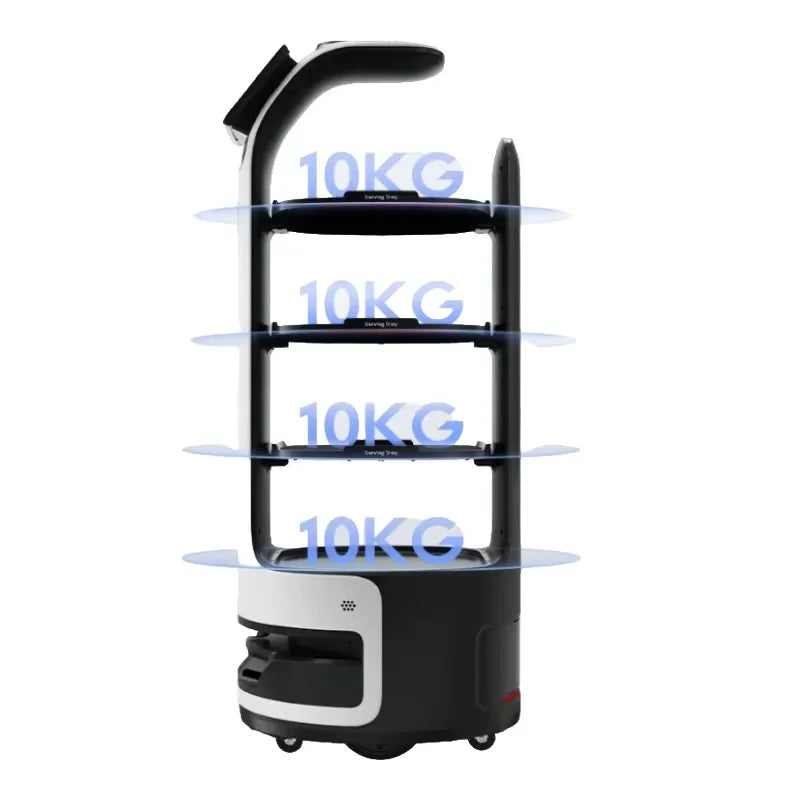 Hotel Welcoming Robots, Food Delivery Robots, Autonomous Obstacle Avoidance, Voice Control Suitable for receiving guests