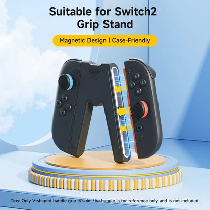 Suitable for Switch2 handle grip, Joy-con2 charging station, game console connection accessories, to enhance the grip experience