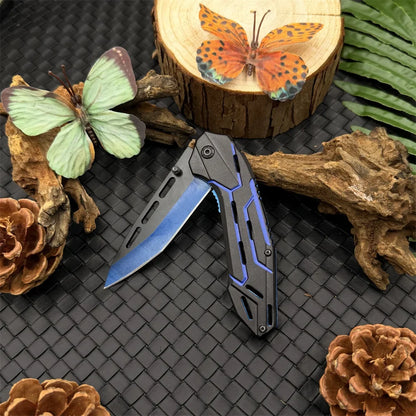 Folding Pocket Knife Outdoor Multi-tool, High-hardness Folding Knife, Suitable for Camping and Hiking, Portable for Travel.