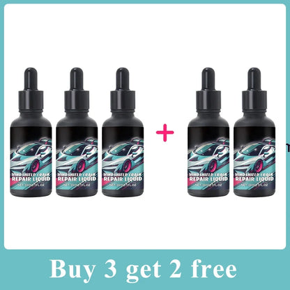 Magic Windscreen Crack Repair Set - Auto Glass Scratch Eraser for Cars Trucks Motorcycles