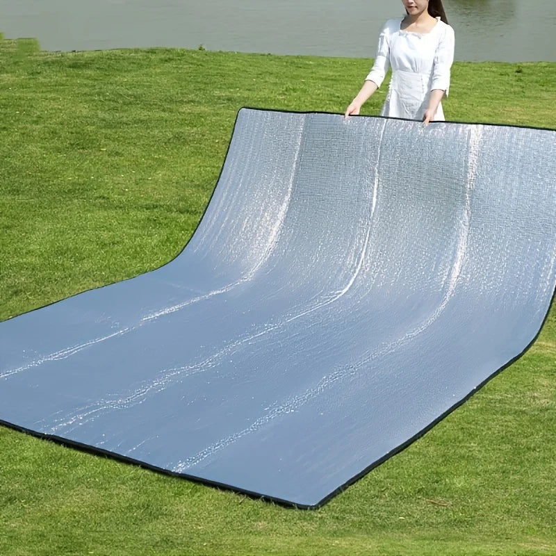 1 Foldable Camping Mat - Tent Mat, Picnic Beach Blanket for Outdoor