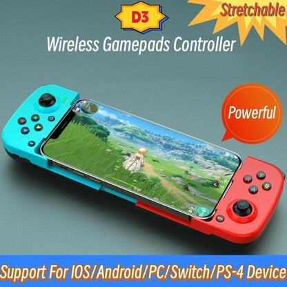 Wireless BT 5.0 Stretchable Game Controller For Mobile Phone Android IOS Gamepad Joystick Retractable Gamepads Switch PC Steam