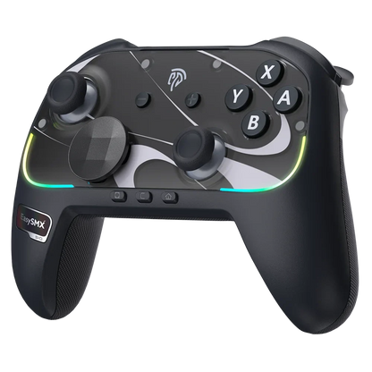 EasySMX S10 Wireless Gamepad TMR Joystick RGB Controller Compatible with Switch 1/2/PC/Phone/TV/Steam, Wake Up, For Pokemon