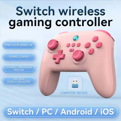 S11 Wireless Bluetooth-compatible Game Controller Suitable For Switch PC Mobile Phone With Wake-up Vibration Somatosensory Game
