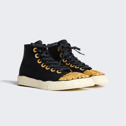 Golden Toe Board Shoes for Both Men and Women, High-end Street Dance Performance Shoes, Adult Lace Up Flat Canvas Shoes
