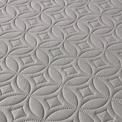 Ultrasonic Quilted Waterproof Antibacterial Mattress Protector Breathable Ultra Soft Noise Free 30CM Deep Pocket Fitted Sheet
