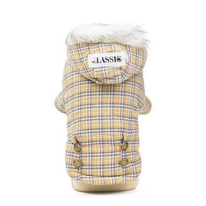 Pet Dog Clothes Coat Winter Warm Outerwear Thicken Dog Clothing Wadded Jacket Fashion Pet Cat Products Clothes For Dog Puppy Cat