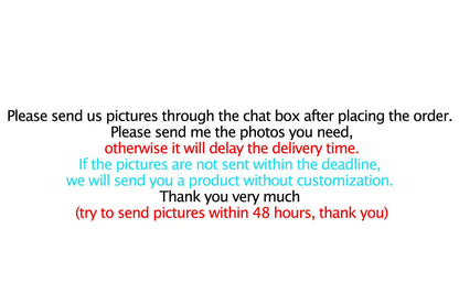 Custom Photo Necklace Crystal Angel Wing Personalized Glass Cabochon Pendant Necklace Baby Mom Dad Family Anniversary Gift