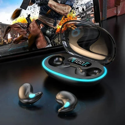 Bluetooth Wireless Headphones X55 Earbuds Ear Hooks Bluetooth Earphones Bass Noise Reduction Earbuds HiFi Stereo Headsets