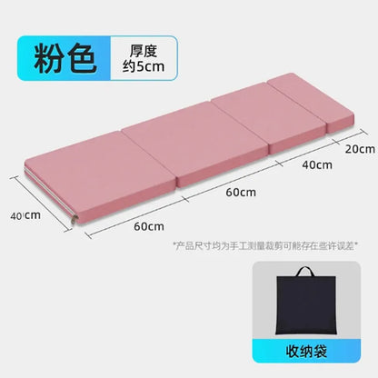Folding Camping Bed Portable With Mattress For Car SUV Space Saving Foldable Cot For Adults Outdoor Travel Home Office Nap
