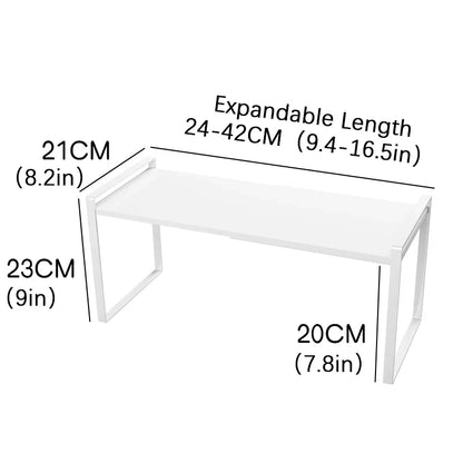 Kitchen Storage Rack under the Sink, Layered Shelf in the Cabinet, Countertop, Extendable Cabinet, Dish Storage Rack for Home