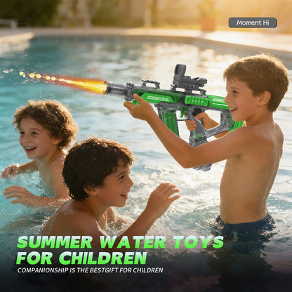 Electric Water Guns For Adults Powerful Squirt Water Large Capacity Automatic Continuous Water Gun Summer Outdoor Toys for Kid