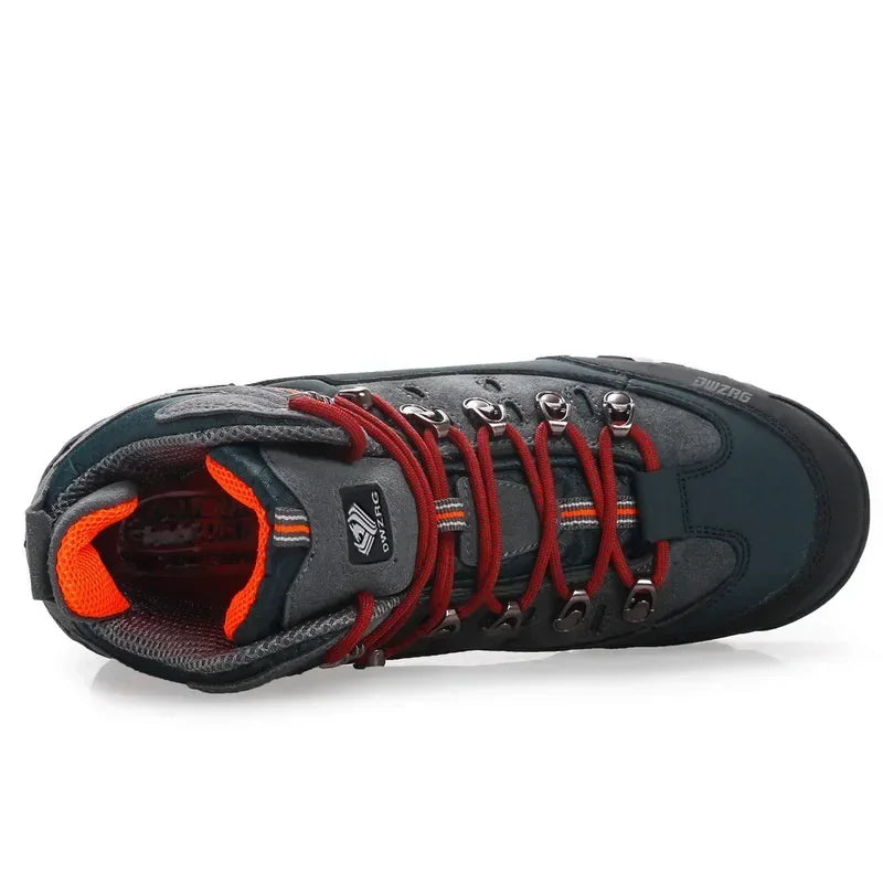 Men Outdoor Ankle Boots Mountain Climbing Sneaker Mens Waterproof Sports Shoes Fashion Casual Snow Boots Hiking Shoes