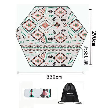Camping Mat Outdoor Portable Ultra-light Waterproof Picnic Blanket Nature Hike Car Travel Tent Mat Beach Equipment Supplies