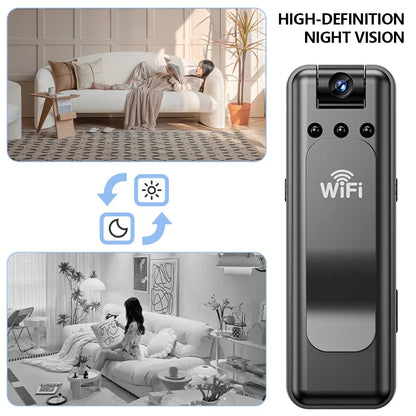 Portable WiFi Wireless Surveillance Camera Video Audio Recording All-in-One Motion Detection Camera for Home Security Outdoor