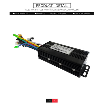 36/48V E-bike Sine Wave 26A 500/750W SM Three Mode Brushless Controller For Electric Bicycle Tricycle Ebike E-Scooter Parts
