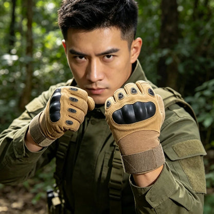 Tactical Gloves Training Work Gloves Accessories Men Woman Riding Shooting Gym Mountaineering Security-Protection Gloves