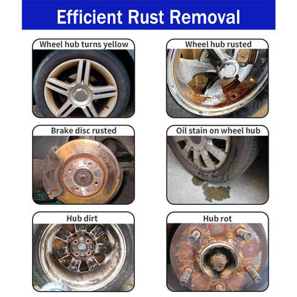 2026 Car All-Purpose Rust Remover Spray - 100ML, Fast-Acting Iron Oxidation Eliminator, Restores Shine, Safe on Various Surfaces