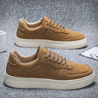 New low cut men's casual sports shoes fashionable student board shoes men's single shoes