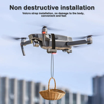 Universal 2.4 Remote Control Drone Airdrop Thrower System General Payload Delivery Thrower Air Dropper Device Drone Accessories