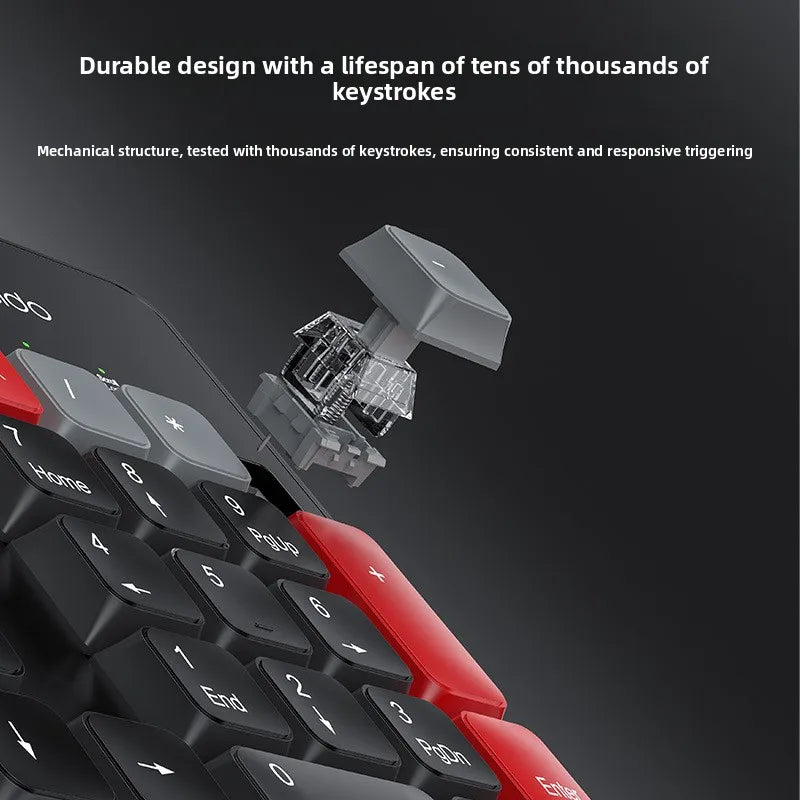 Portable USB Wireless Keyboard and Silent Mouse Set for Home, Office, and Gaming Use