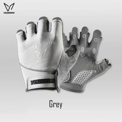 Veidoorn Men's Women's Workout Gloves for Gym Weight Lifting Non-Slip Palm with Padding Breathable Towel Finger for Sweat Wipe