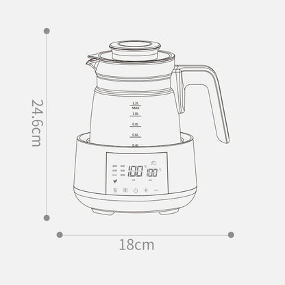 1.2l Electric Water Kettle Infant Thermostatic Milk Regulator Baby