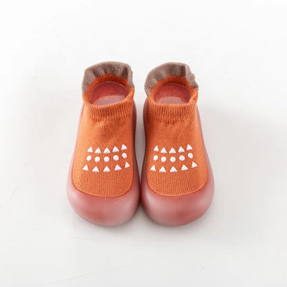 Baby Floor Shoes Blue and Pink Baby Indoor and Outdoor Walking Socks Comfortable and Non Slip Shoes for Boys and Girls Socks
