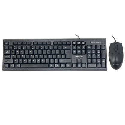 MANMU Office Wired Keyboard Gaming High Quality Keyboard And Mouse Set Keyboard Gaming Setup