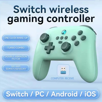 S11 Wireless Bluetooth-compatible Game Controller Suitable For Switch PC Mobile Phone With Wake-up Vibration Somatosensory Game