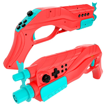 1 Pack Game Gun Controller for Switch, Ergonomic Shooting Game Gun Grip for Switch Joypad