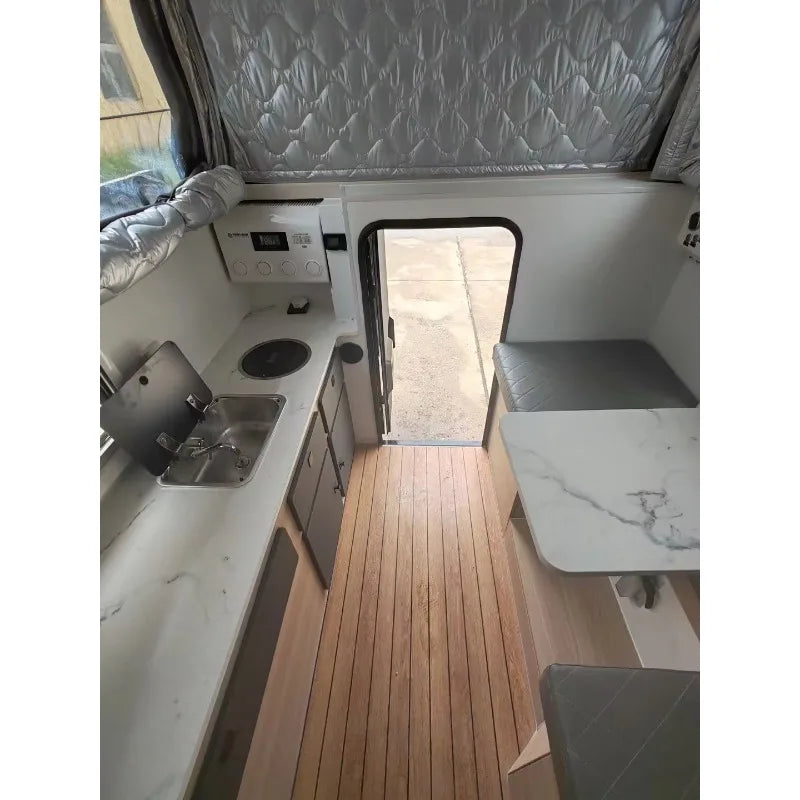 Customized High Performance All Terrain Pop Up Pickup Camper Liftable Camping Tent Wild Travel RV