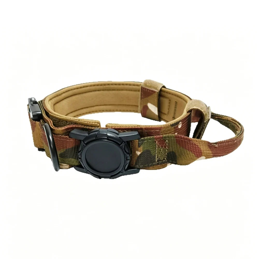 Adjustable Tactical Dog Collar Leash Harness for Medium Large Dogs Pet Accessories Durable Training Gear for German Shepherds