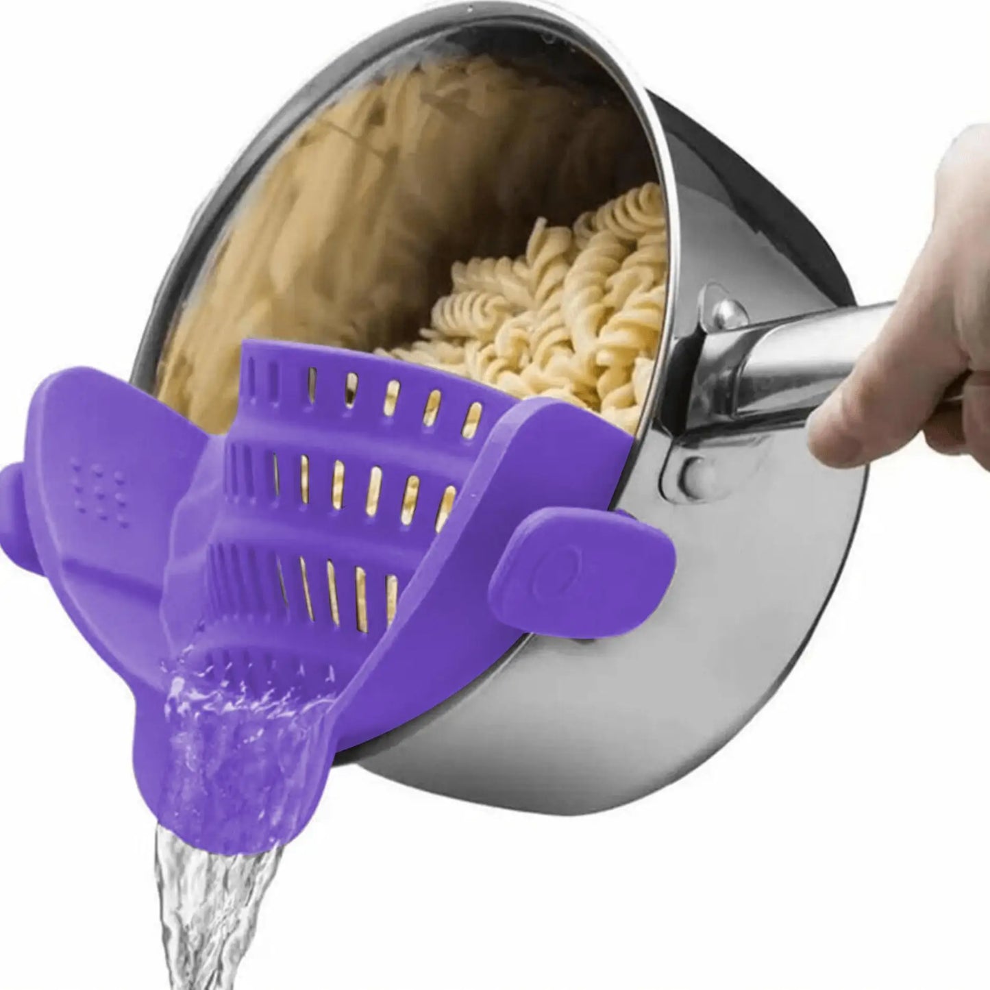 1pc, Strainer, Pot Strainer, Adjustable Clip on Strainer for Pots Pans