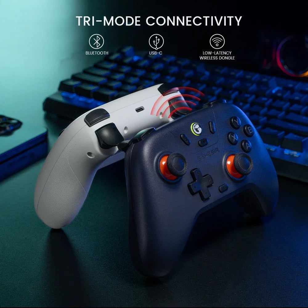 GameSir Nova Lite Wireless Gamepad, Game Controller for Switch, Android, iOS, PC and Steam Games Hall Effect PC Joysticks