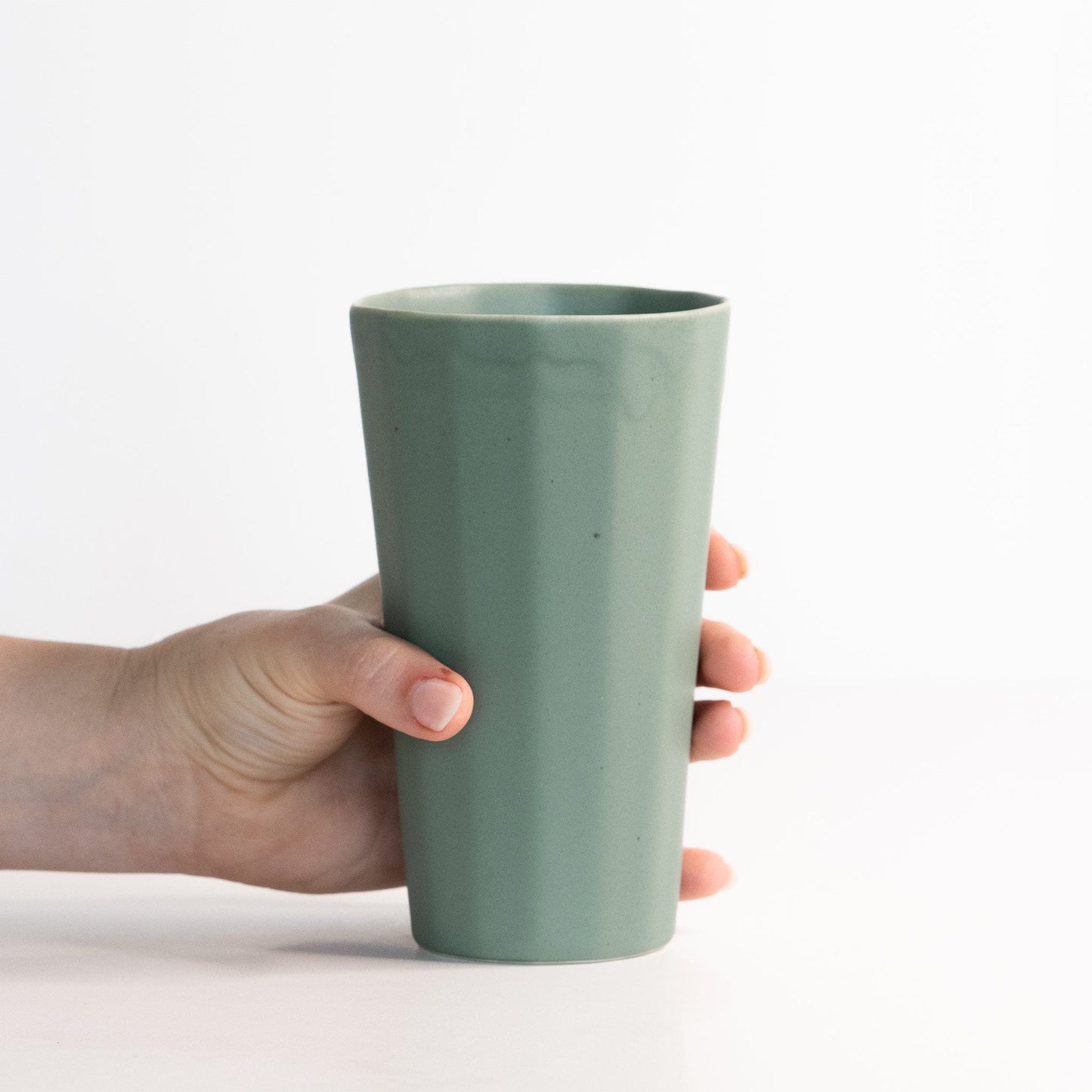 Handmade Porcelain Pint Cup
