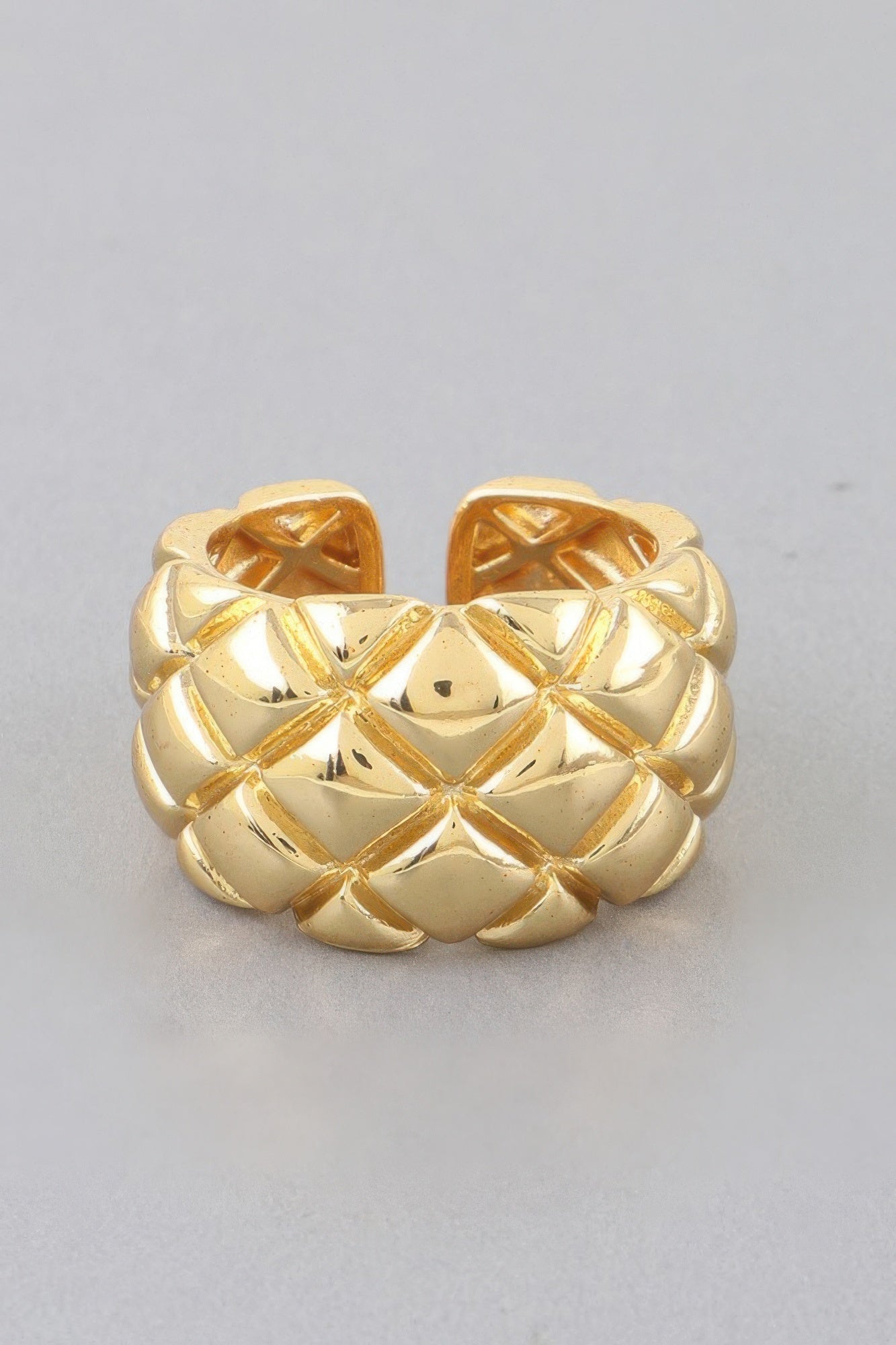 Diamond Quilt Wrap Ring