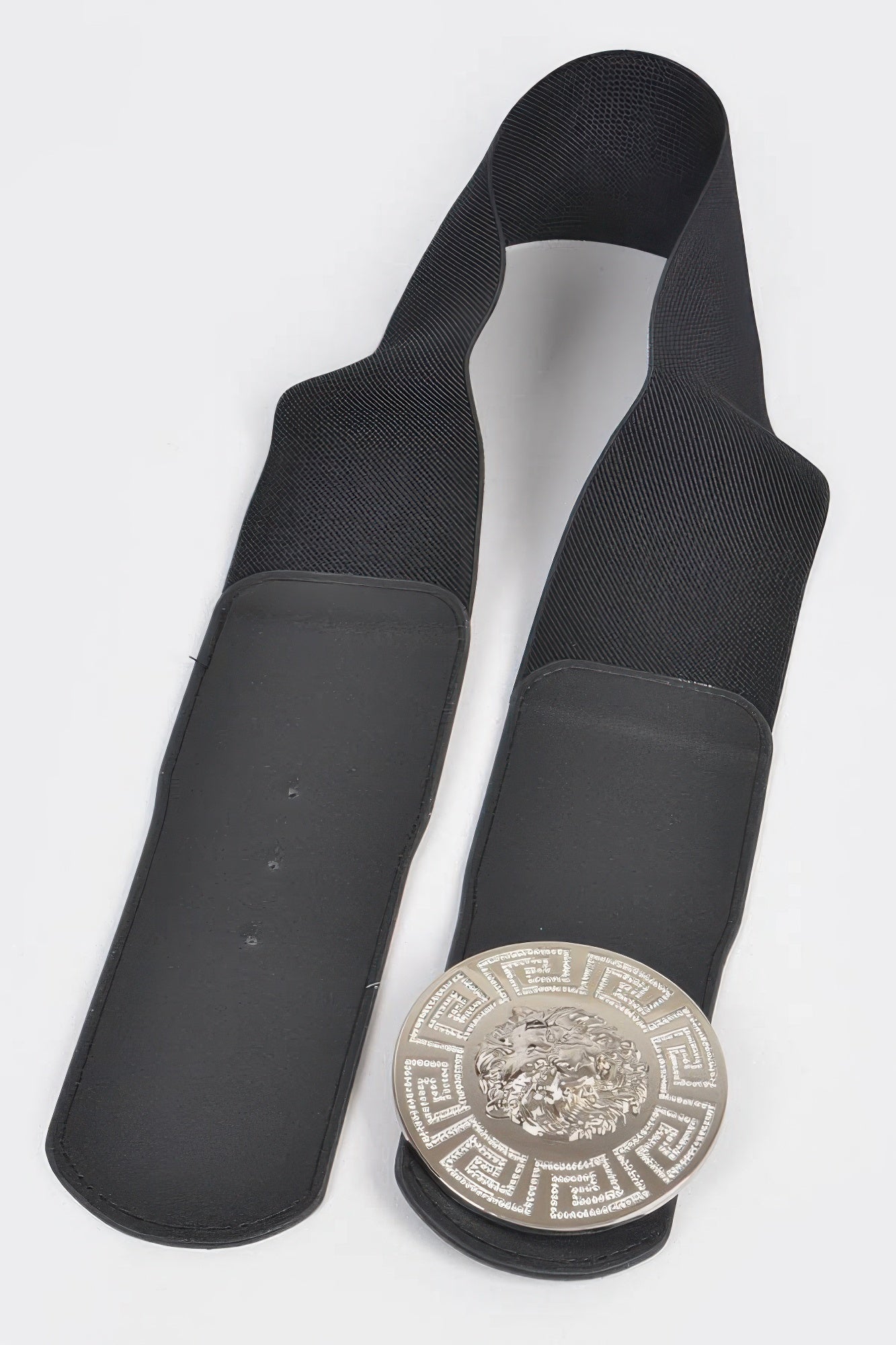 Lion Buckle Elastic Belt