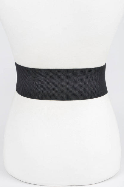 Lion Buckle Elastic Belt