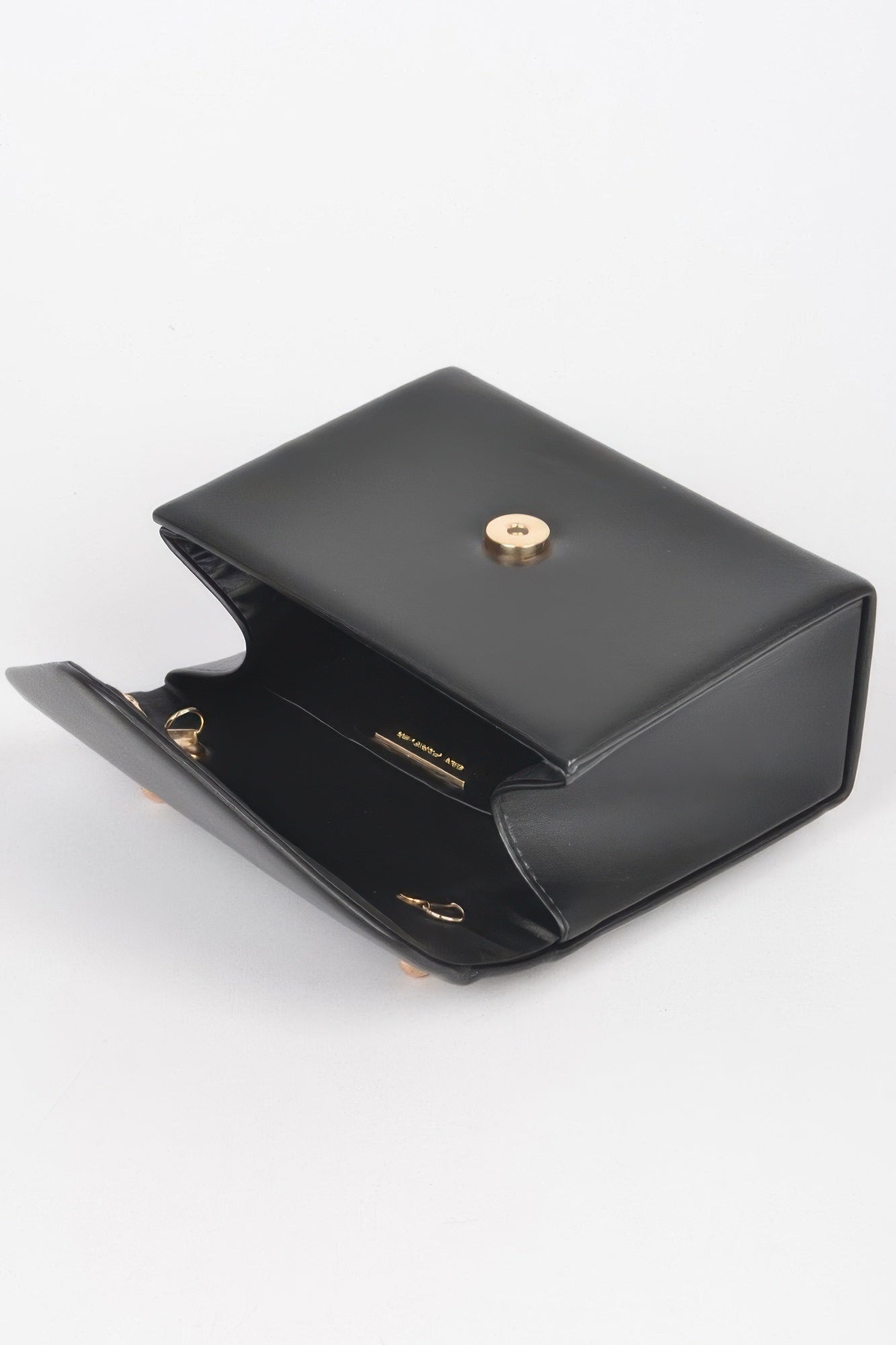 Vegan Metal Handle Bag