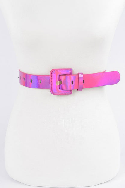 Holograme Metallic Belt