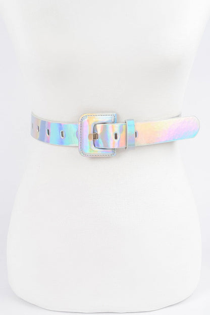 Holograme Metallic Belt